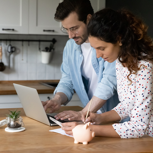 Simple online financing application process